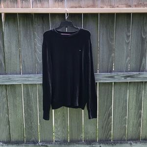 New Men’s Tommy Hilfiger Black Sweater Size L